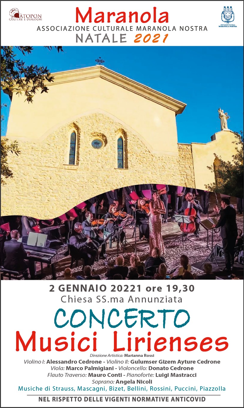 2 Gennaio 2022 - Concerto Musici Lirienses