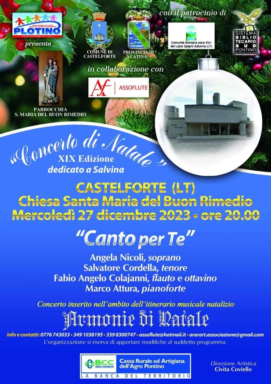 Concerto di Natale XIX Edizione - 27 dicembre 2023