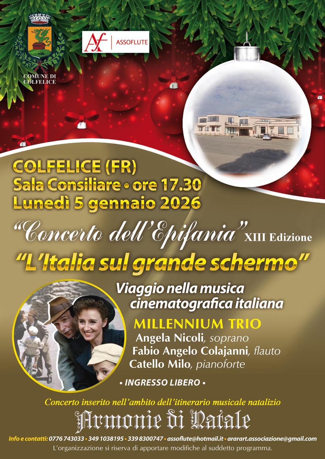 Concerto dell'Epifania XIII Edizione - 5 Gennaio 2026