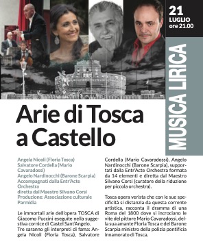 21 Luglio 2022 - Arie di Tosca a Castello